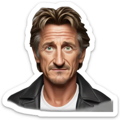 Sean penn sticker