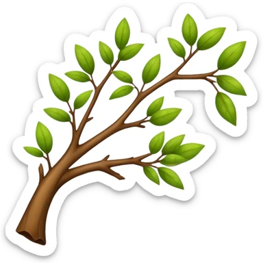 Tree branch sticker