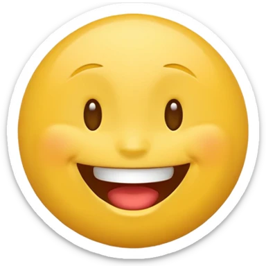 Laughing emoji meme sticker