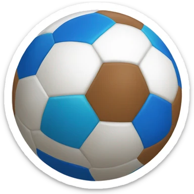 beach soccer ball sticker