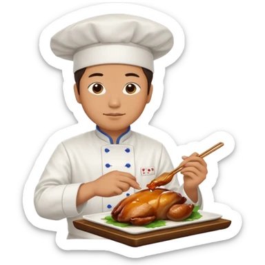 comida japonesa pato sticker