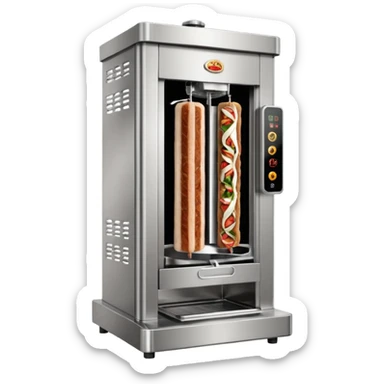 doner machine sticker