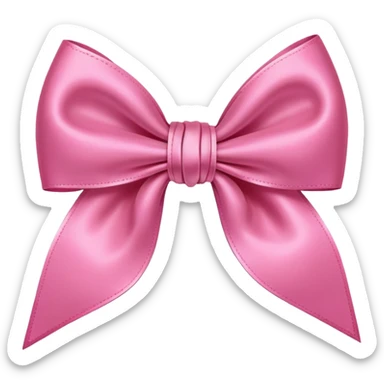Coquette bow sticker
