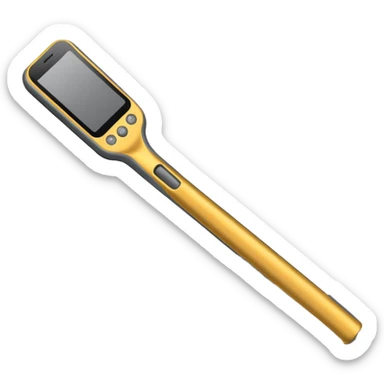 Handheld scanner wand sticker