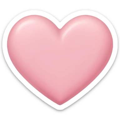 Cœur pastel sticker