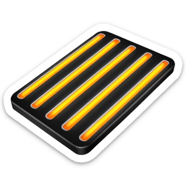 airport runway lights sticker