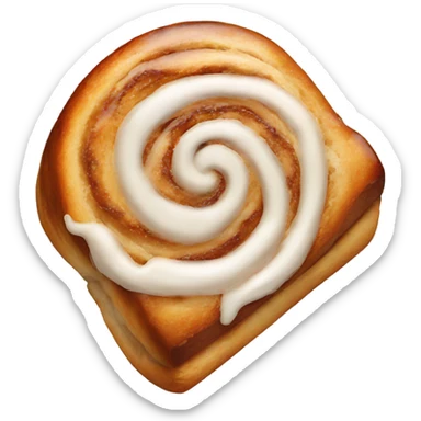 cinnamon roll sticker