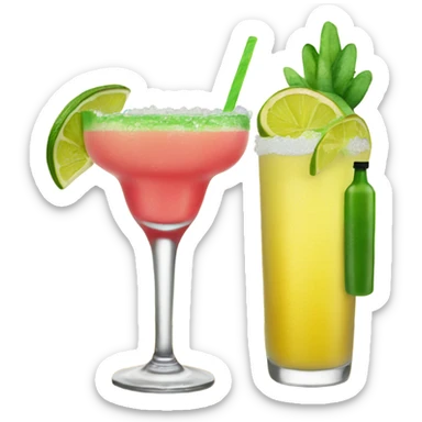 margarita and lak sticker