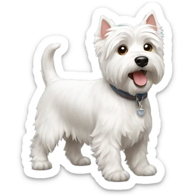 Westie sticker