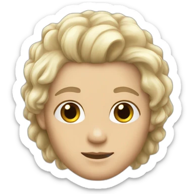 Daniel nass brazilian white hazel hair sticker