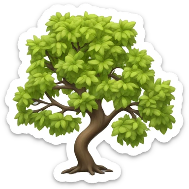 leafless tree sticker