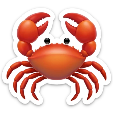 Cangrejo de Ariel sticker