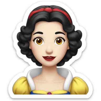 Snow White sticker