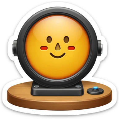 fmcw radar is on a table sticker