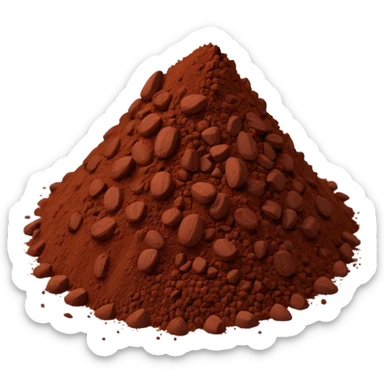 cocoa powder sticker