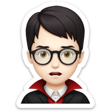 vampire kids with opticsl sticker