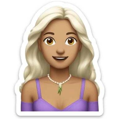 Lily of the valleys sticker