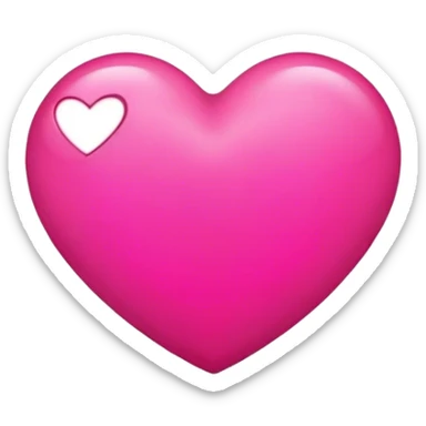 Corazon rosa  sticker