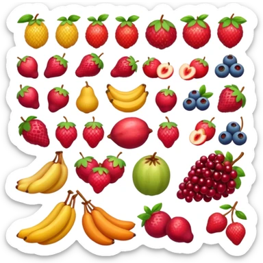 frutti di bosco sticker