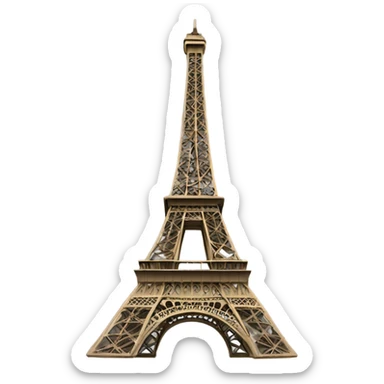 Eiffel tower sticker