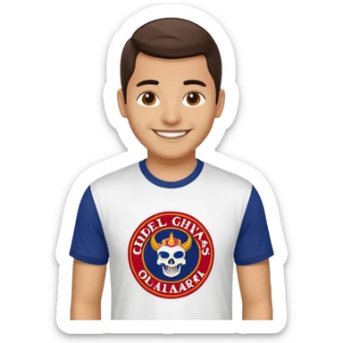 Quiero verme con camiseta de chivas del guafalajaras sticker