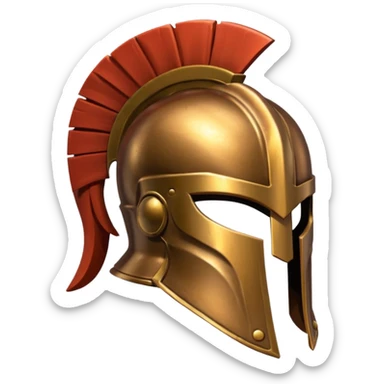 spartan helmet sticker
