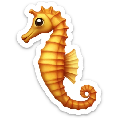 Seahorse sticker