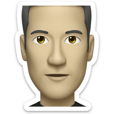 Neo from The Matrix sticker