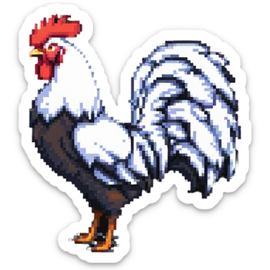rooster sticker