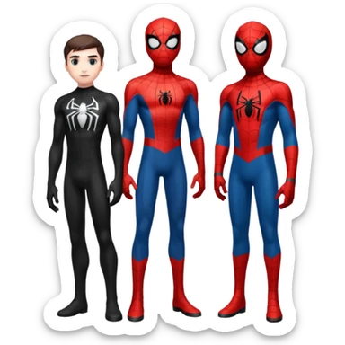 minecraft, Enderman,Herobrine spider-man sticker