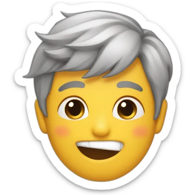 Chat qui fait un bisou sticker