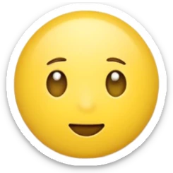 Emoji de pensamiento  sticker