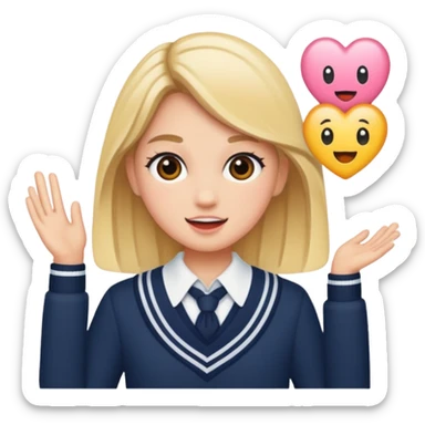 Preppy aesthetic  sticker