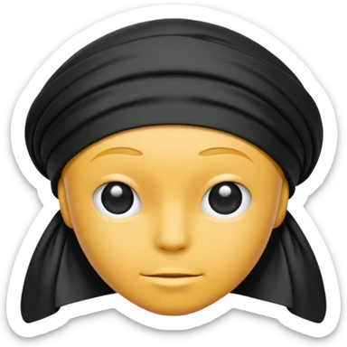 make a durag emoji but just the durag not the person in the durag sticker