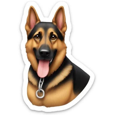 Berger allemand  sticker