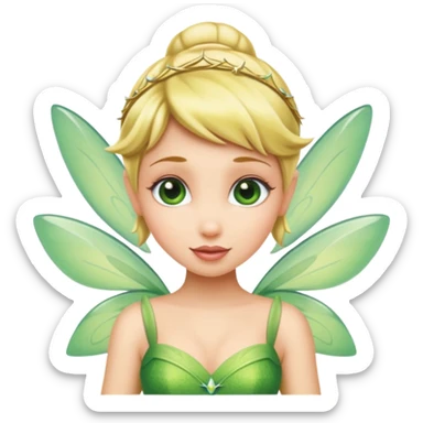 Tinkerbell princess sticker