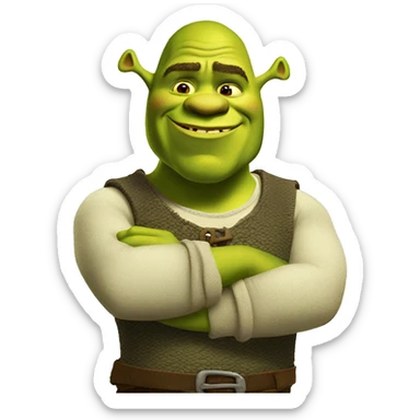 Shrek sticker