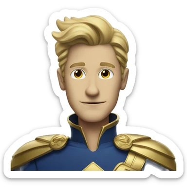 Homelander from "the boys" series sticker