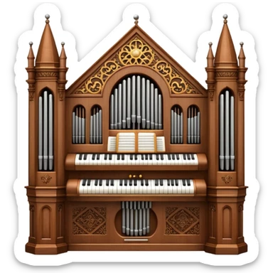 pipe organ sticker