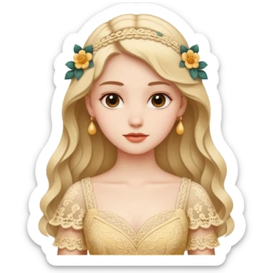 Real star face with a full body 👗 sticker