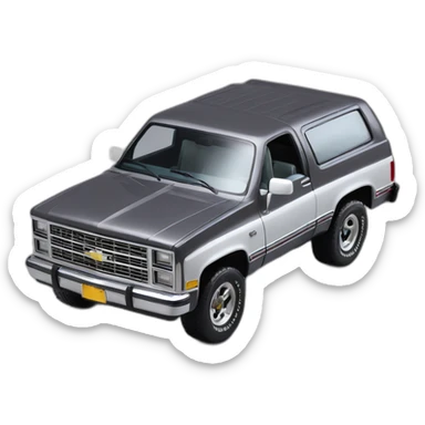 isometric; used 1991 Chevrolet Blazer for sale in Atlanta on eBay sticker