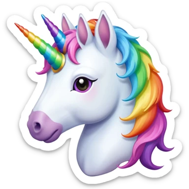 Unicornio magico sticker
