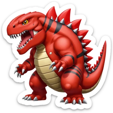 Groudon  sticker
