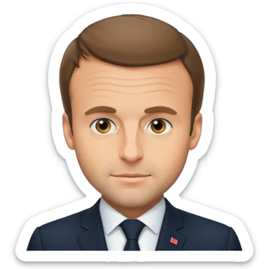 Macron  sticker