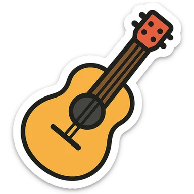 guitar sticker