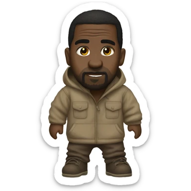Skibidi Kanye  sticker