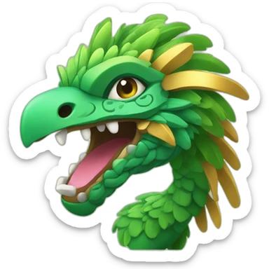 Quetzalcoatl Cute sticker
