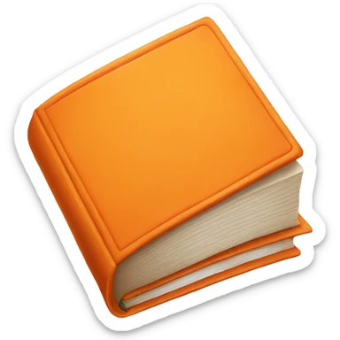 orange book sticker