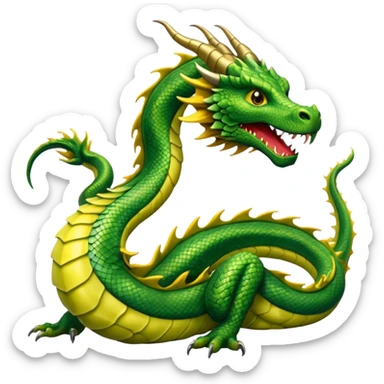 Mušḫuššu, mythological serpent-dragon sticker