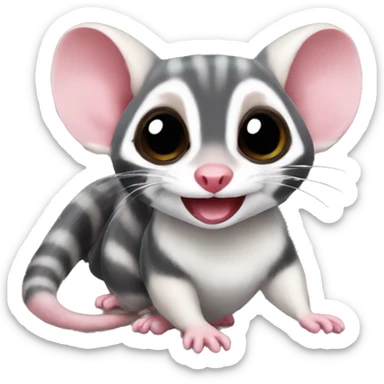 sugar glider sticker